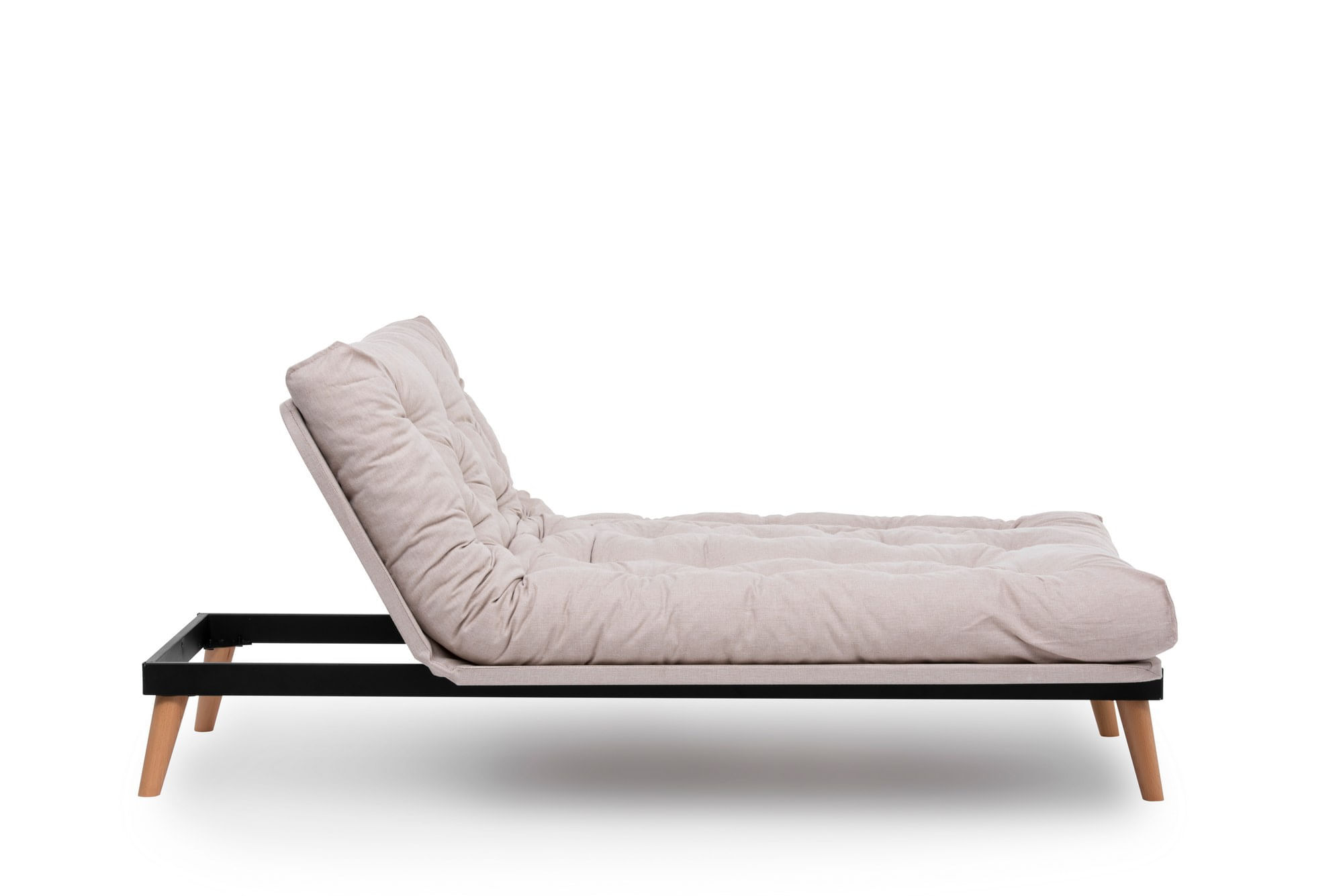 Canapea extensibila 3 locuri, Atelier Del Sofa, structura metal, stofa in, crem, 185x92x82 cm — imaginea 11