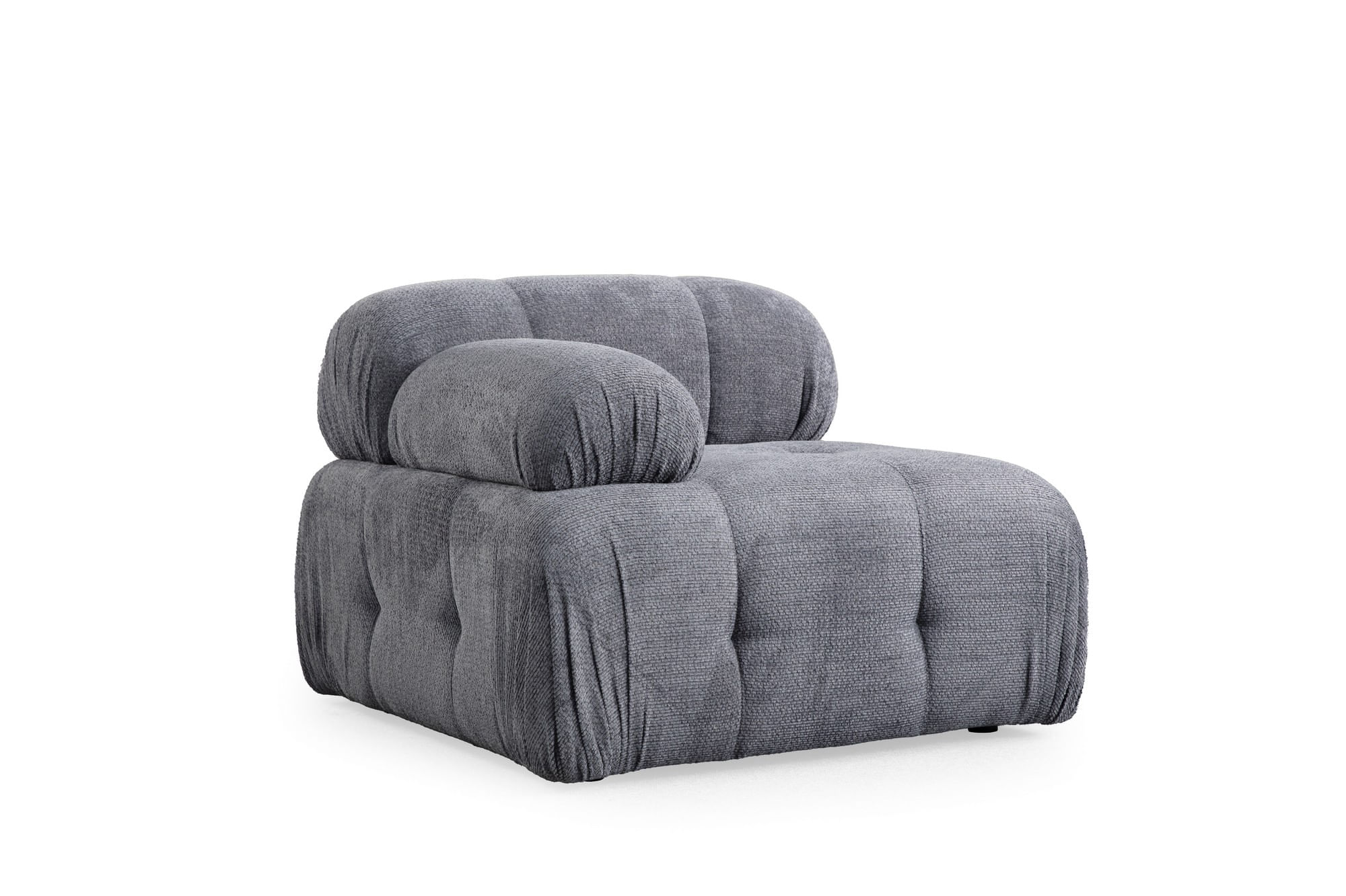 Canapea 3 locuri, Atelier Del Sofa, lemn fag si pal, gri, 290x95x75 cm — imaginea 14