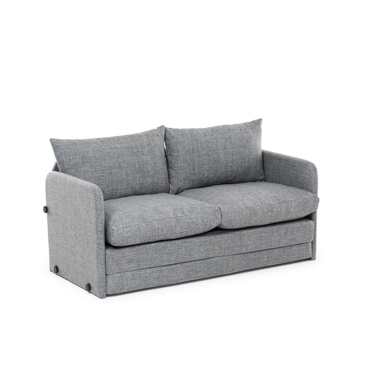 Canapea extensibila, Atelier Del Sofa, textil, gri deschis, 128x70x66 cm