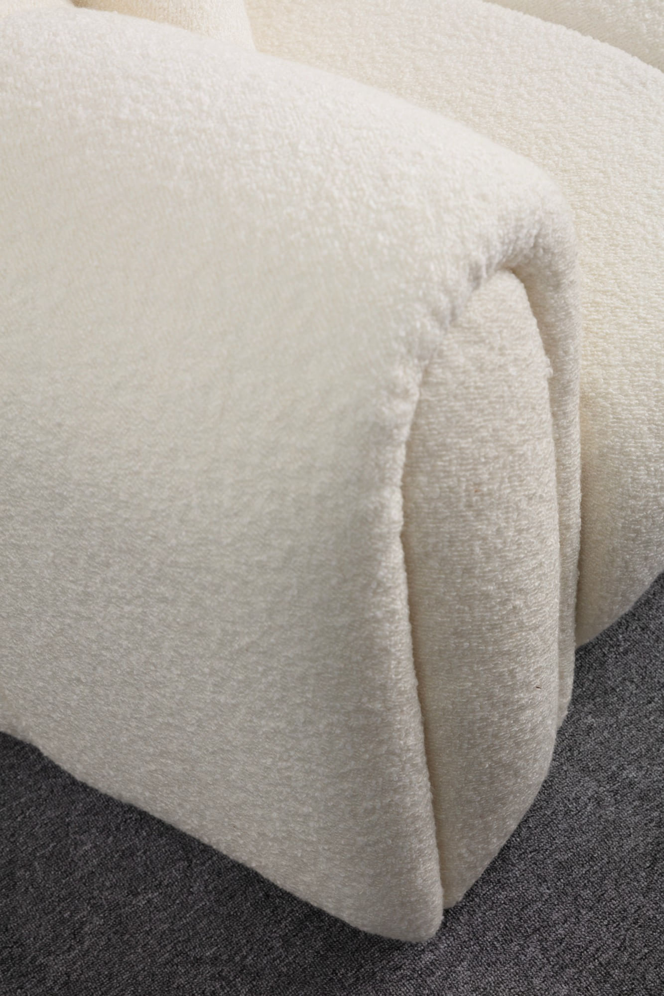 Canapea 3 locuri, Atelier Del Sofa, lemn fag si pal, alb, 240x105x75 cm, 560ARE1544 — imaginea 5