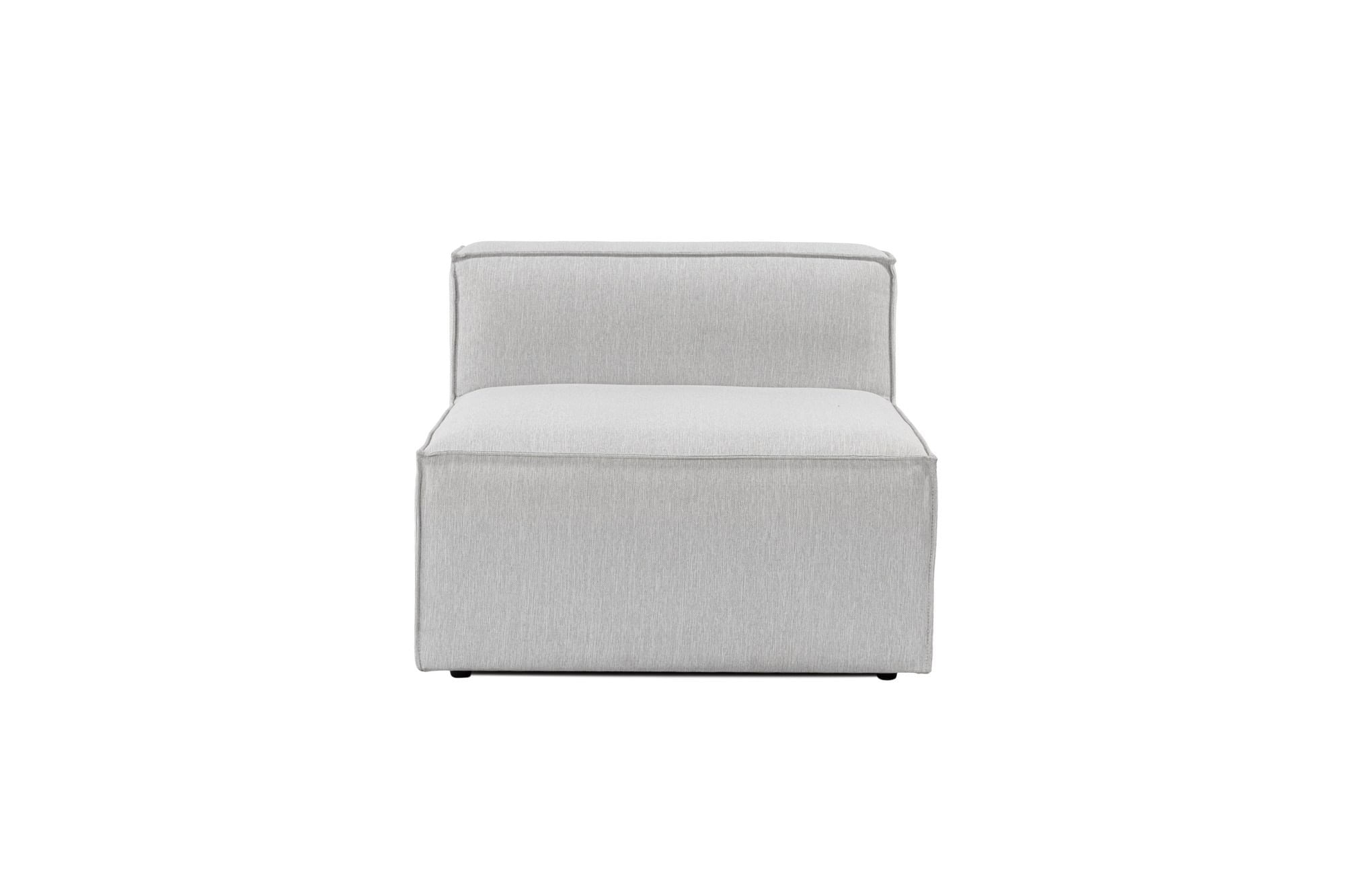 Canapea 1 loc, Atelier Del Sofa, in, gri deschis, 110x110x90 cm — imaginea 2