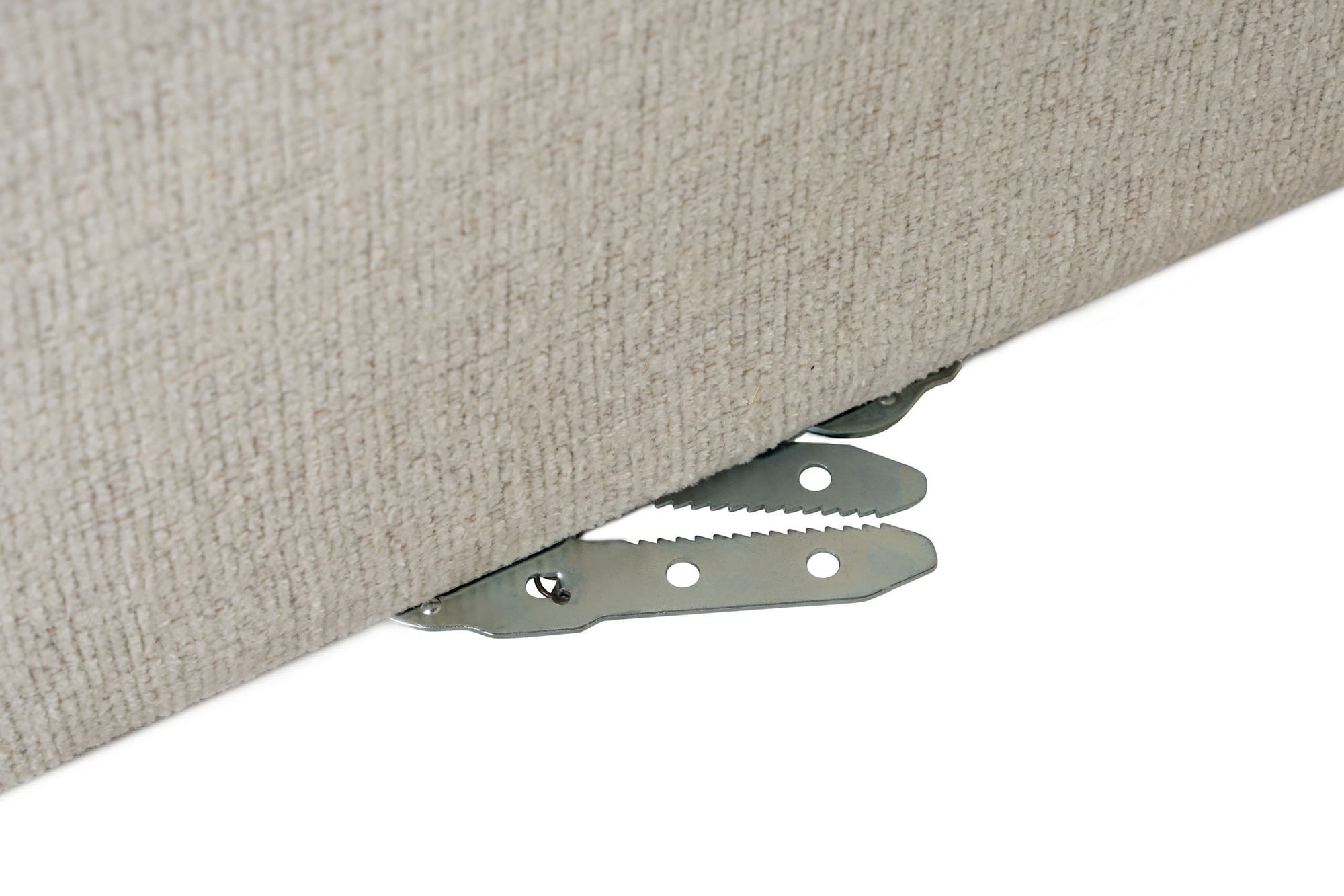 Canapea 3 locuri, Atelier Del Sofa, tesatura cu textura moale, alb, 277x103x72 cm — imaginea 14