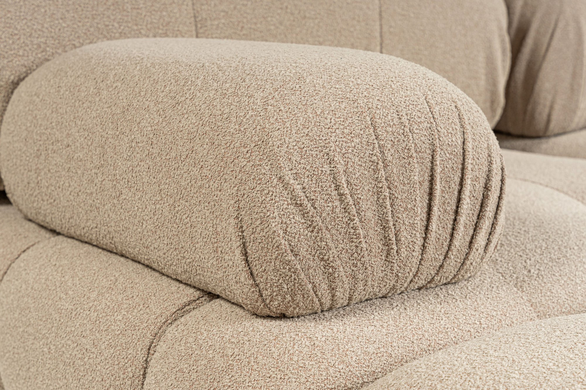 Fotoliu, Atelier Del Sofa, lemn de fag si pal, piersica, 100x100x80 cm — imaginea 10