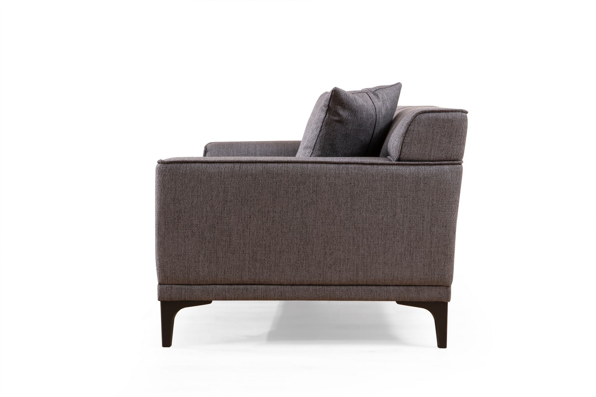 Canapea 2 locuri, Atelier Del Sofa, lemn fag si pal, antracit, 165x87x86 cm — imaginea 5