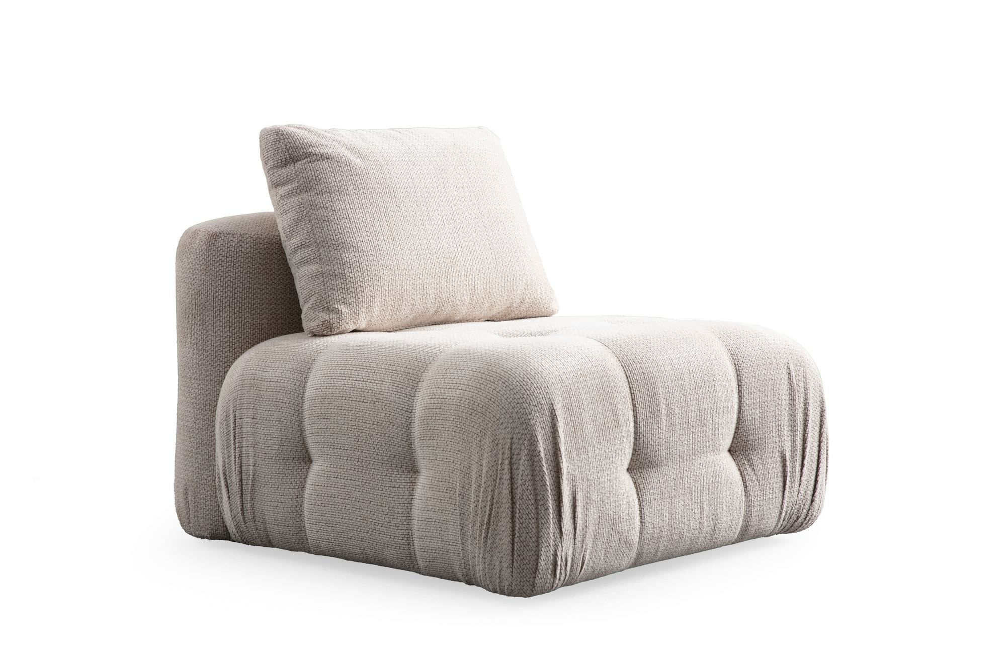 Canapea 3 locuri, Atelier Del Sofa, lemn fag si pal, bej, 290x100x65 cm — imaginea 8