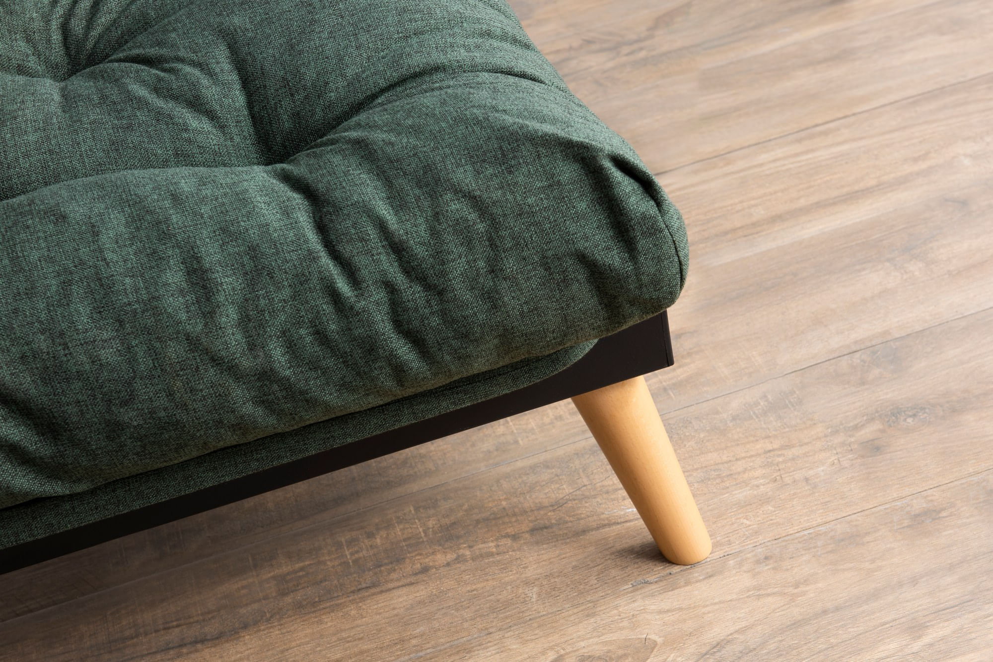 Canapea extensibila 3 locuri, Atelier Del Sofa, structura metal, stofa in, verde, 185x92x82 cm — imaginea 9