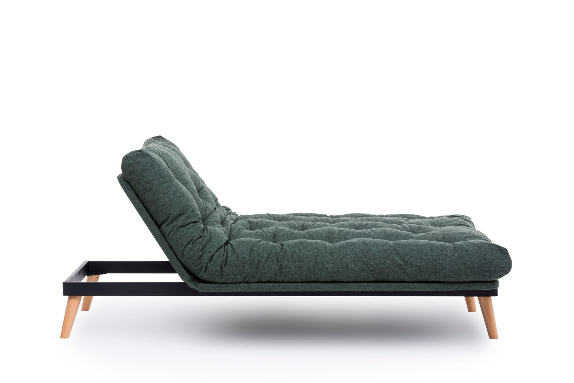 Canapea extensibila 3 locuri, Atelier Del Sofa, structura metal, stofa in, verde, 185x92x82 cm — imaginea 13