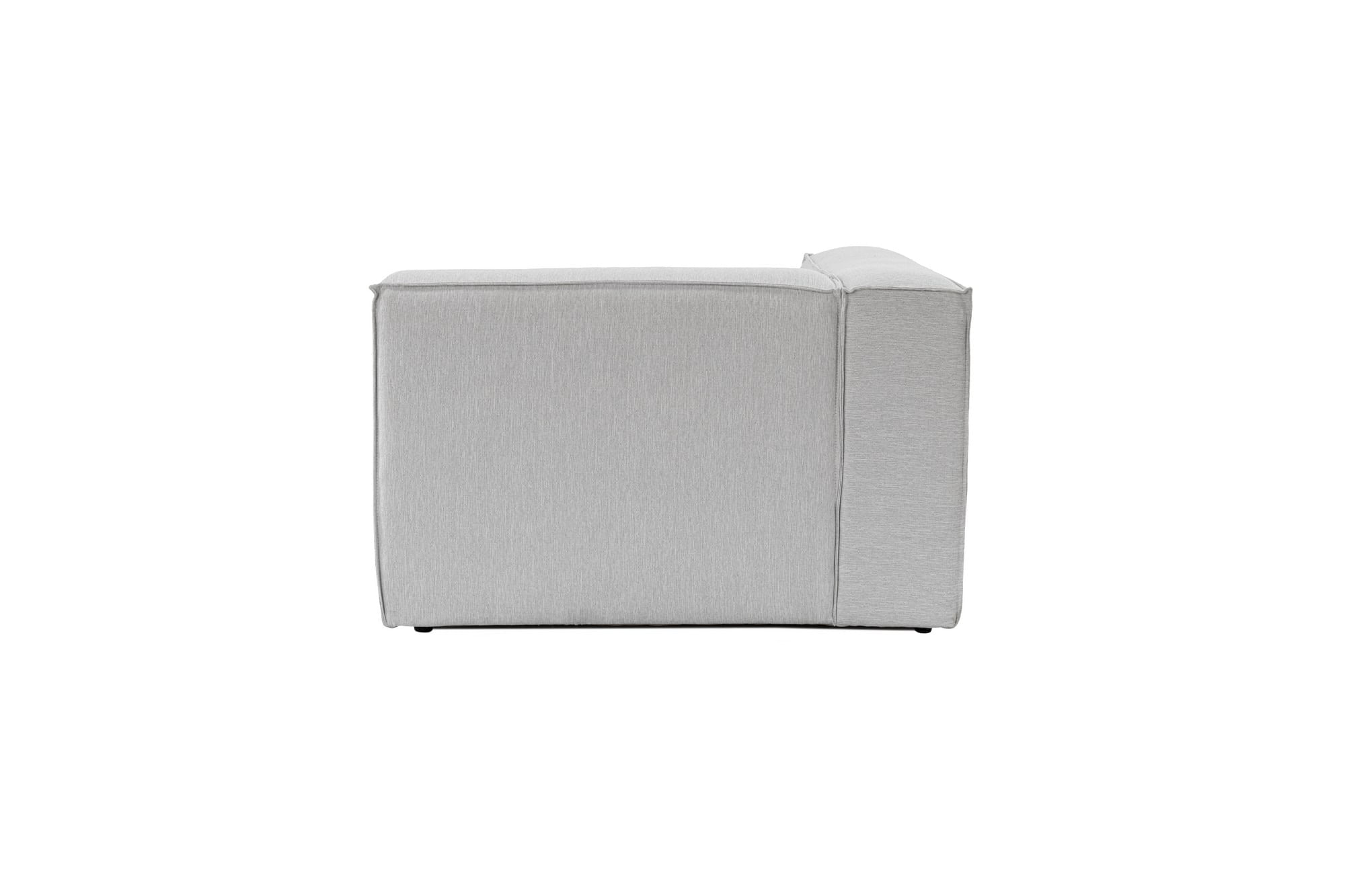 Canapea 1 loc, Atelier Del Sofa, in, gri deschis, 110x108x70 cm — imaginea 4