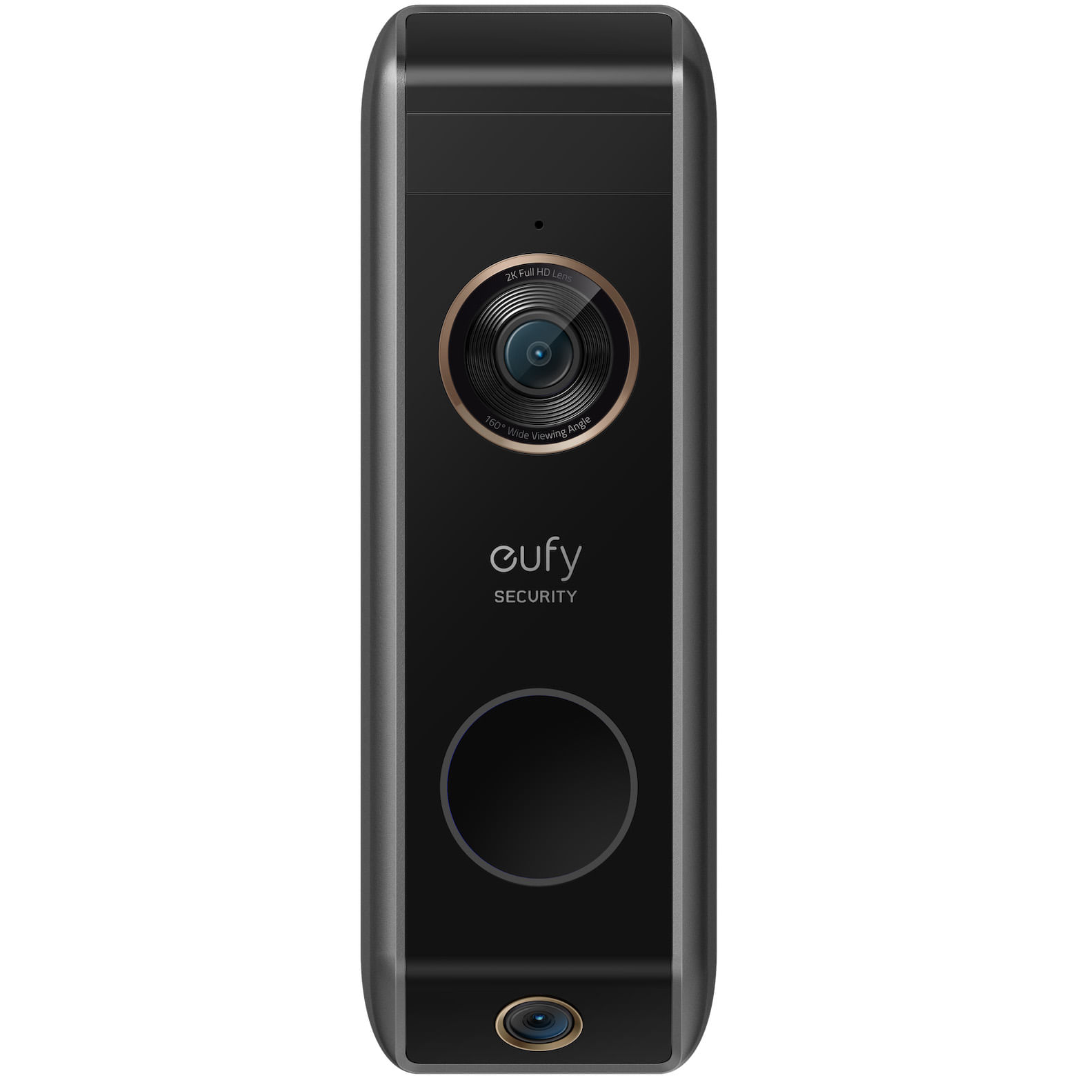 Sonerie video suplimentara eufy S330 Add-On, 2K HD, autonomie 6 luni, Wireless, Dual Camera, necesita HomeBase, Negru