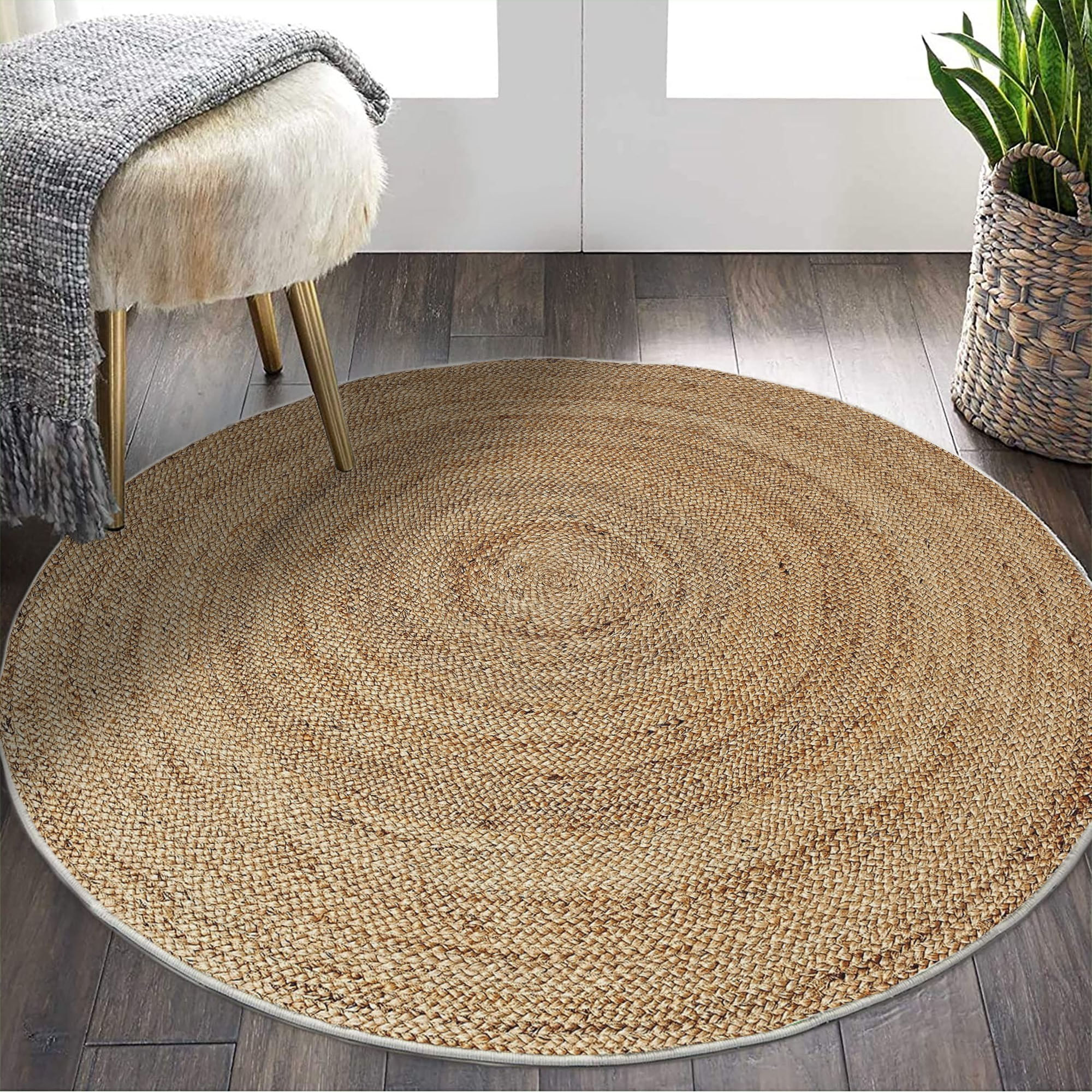 Covor, Conceptum Hypnose, crem, 120x120 cm, 70% bumbac, 30% poliester, antibacterian, 599HFT5387 - 4 | YEO