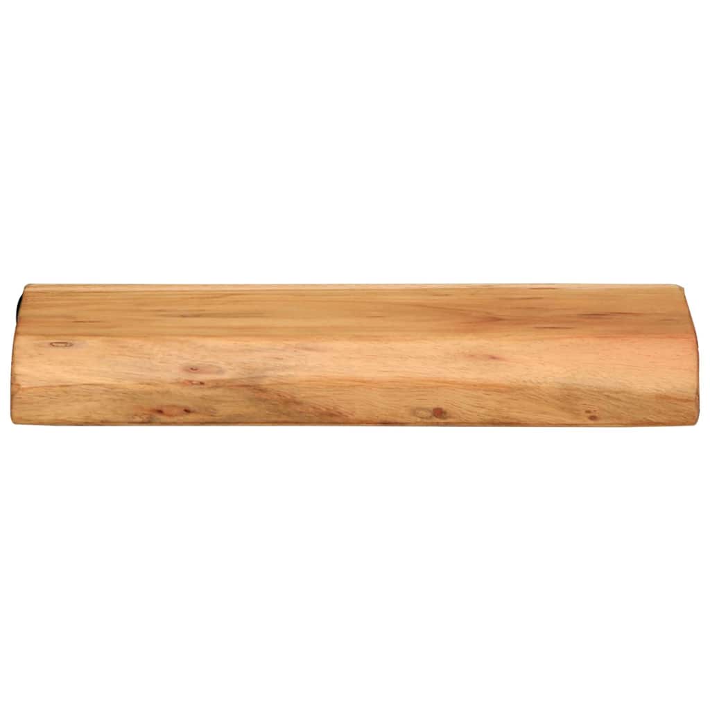 Rafturi de perete, 2 buc., 30x20x3,5 cm, lemn masiv de acacia — imaginea 3