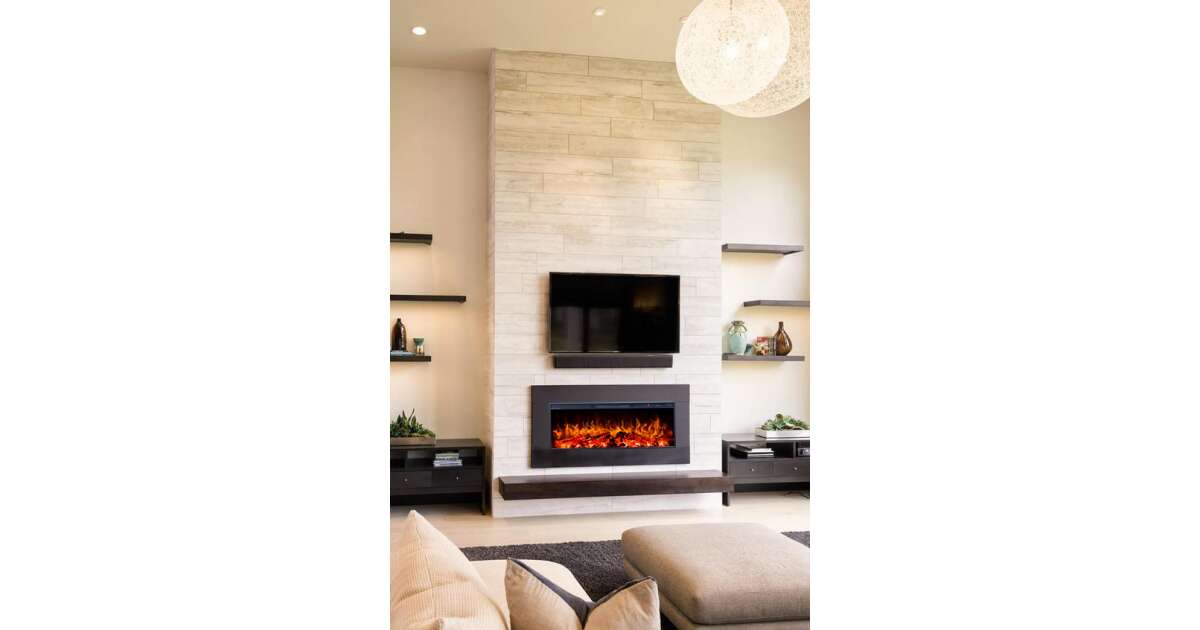 Semineu electric incorporabil Tasmania, 367x883x160 mm, 1500W - 3 | YEO