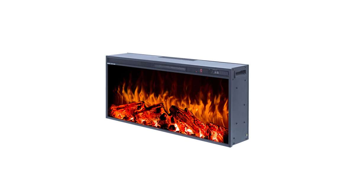 Semineu electric incorporabil Tasmania, 367x883x160 mm, 1500W - 4 | YEO