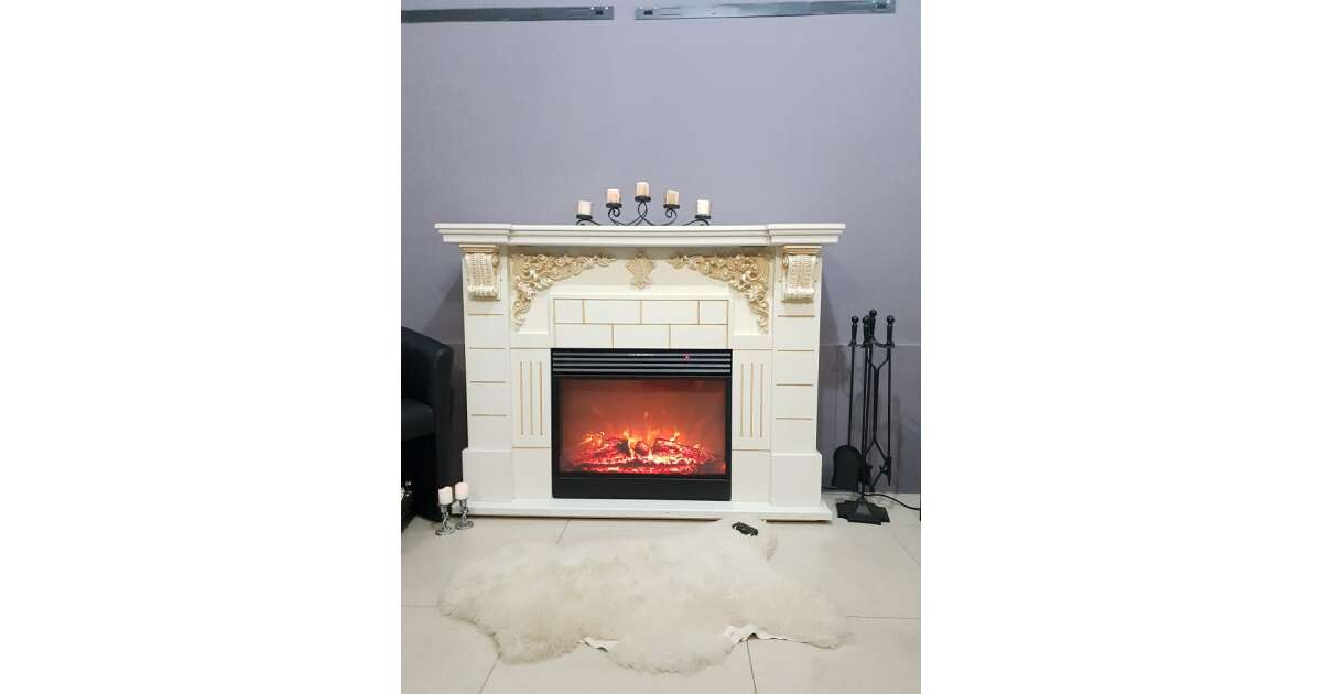 Semineu electric Imperial & Mirabella, Art Flame, 1110x1450x380 mm, 1950W - 1 | YEO