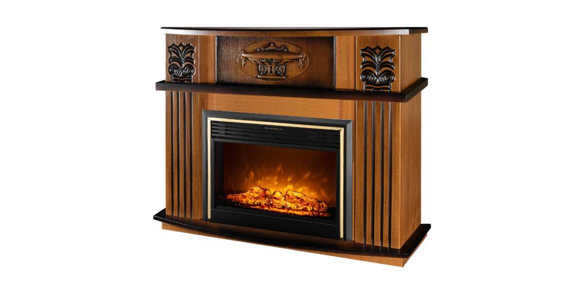 Semineu electric Roma nuc & Richi, Art Flame, 1120x1388x385 mm, 1950 W