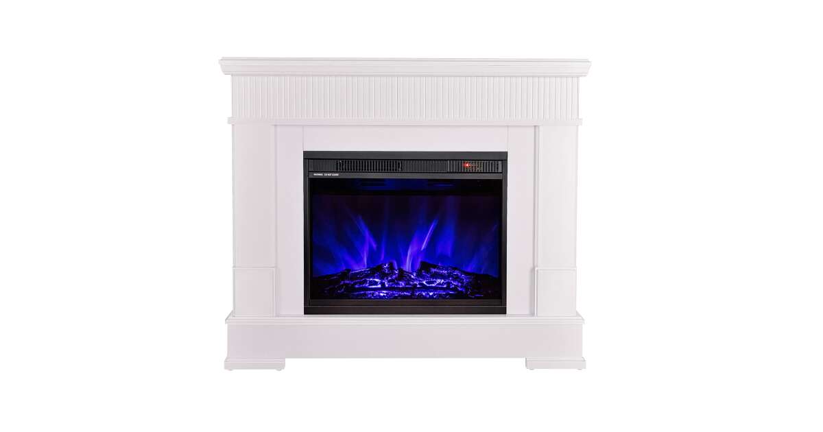 Semineu electric Ideal & Lorance color, Art Flame, 882x1045x275 mm, 1500W - 1 | YEO
