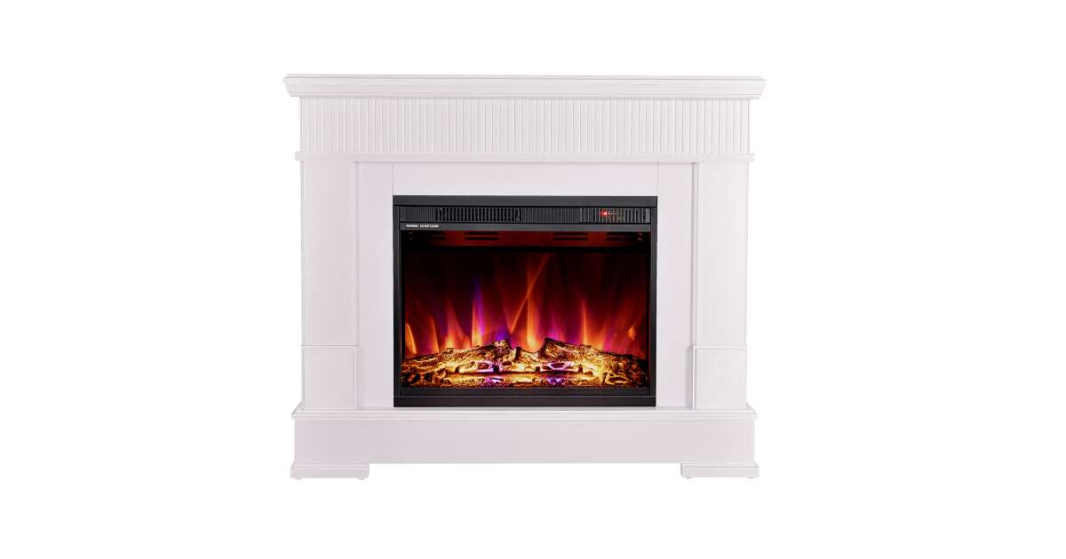 Semineu electric Ideal & Lorance color, Art Flame, 882x1045x275 mm, 1500W - 2 | YEO