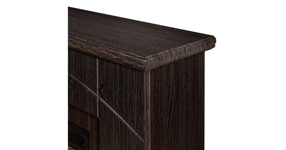 Semineu electric Madeira Maro inchis & Lorance color, Art Flame, 850x1100x270 mm, 1500W - 2 | YEO