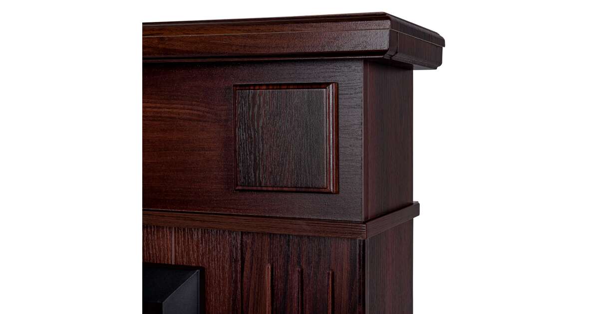 Semineu electric Marina Maro inchis & Galileo silver, Art Flame, 997x1034x270 mm, 2000W - 2 | YEO