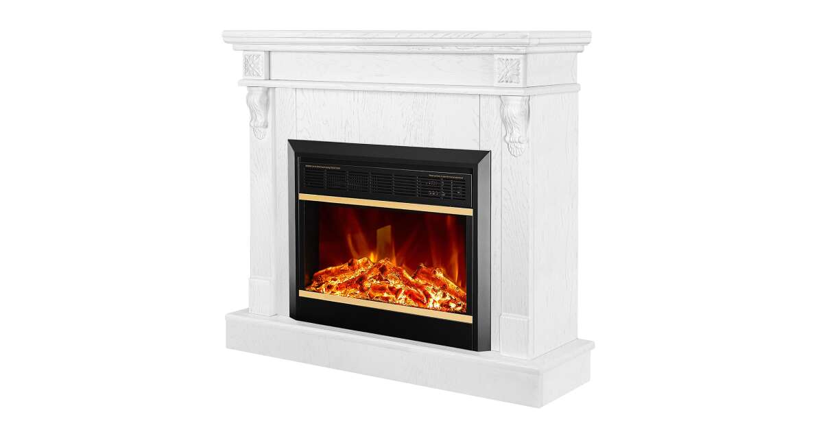 Semineu electric Solomon & Mars, Art Flame, 900x1000x320 mm, 1500W - 3 | YEO