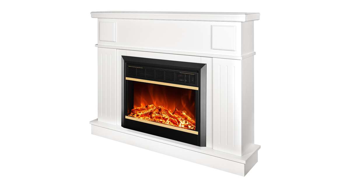Semineu electric Olimpia alb & Mars, Art Flame, 950x1200x300 mm, 1500W