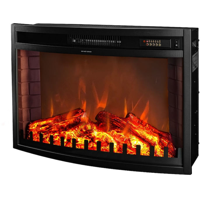 Semineu electric Roma mini alb & Zakynthos, Art Flame, 974x1200x318 mm, 1500W