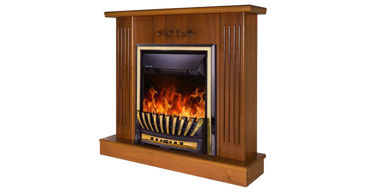 Semineu electric Smile nuc & Meridian, Art Flame, 905x940x265 mm, 2000W