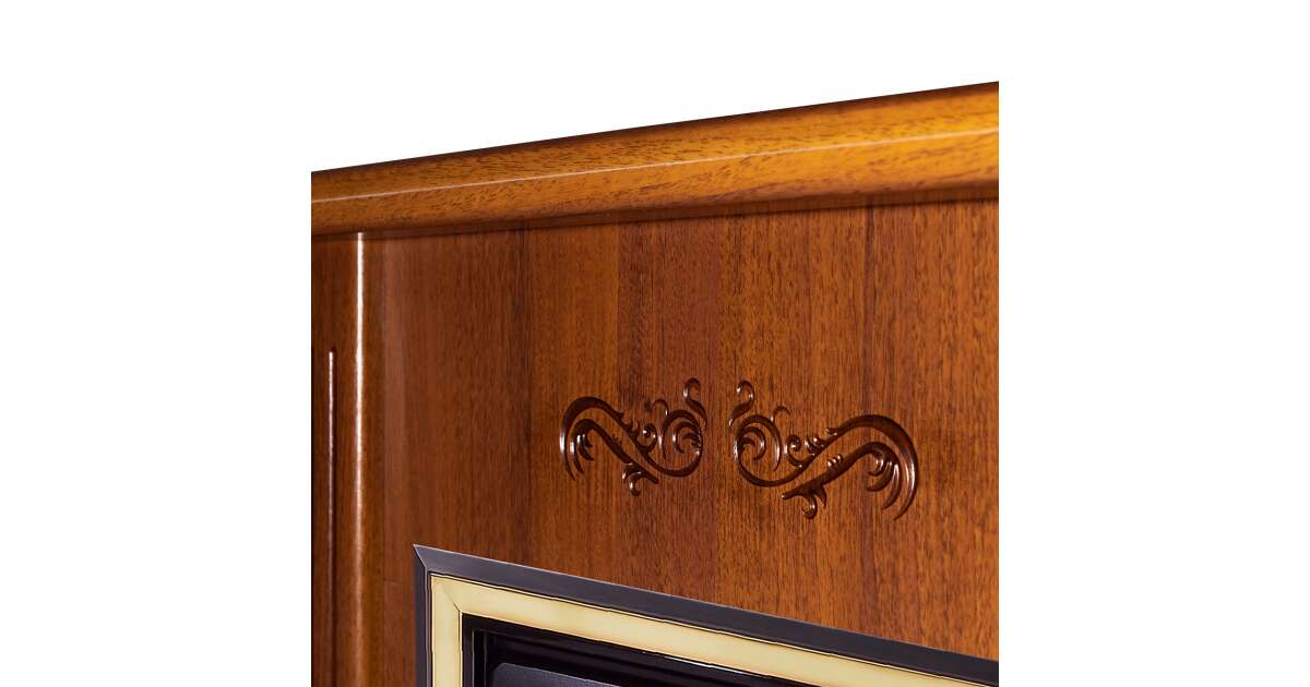 Semineu electric Smile nuc & Meridian, Art Flame, 905x940x265 mm, 2000W - 1 | YEO