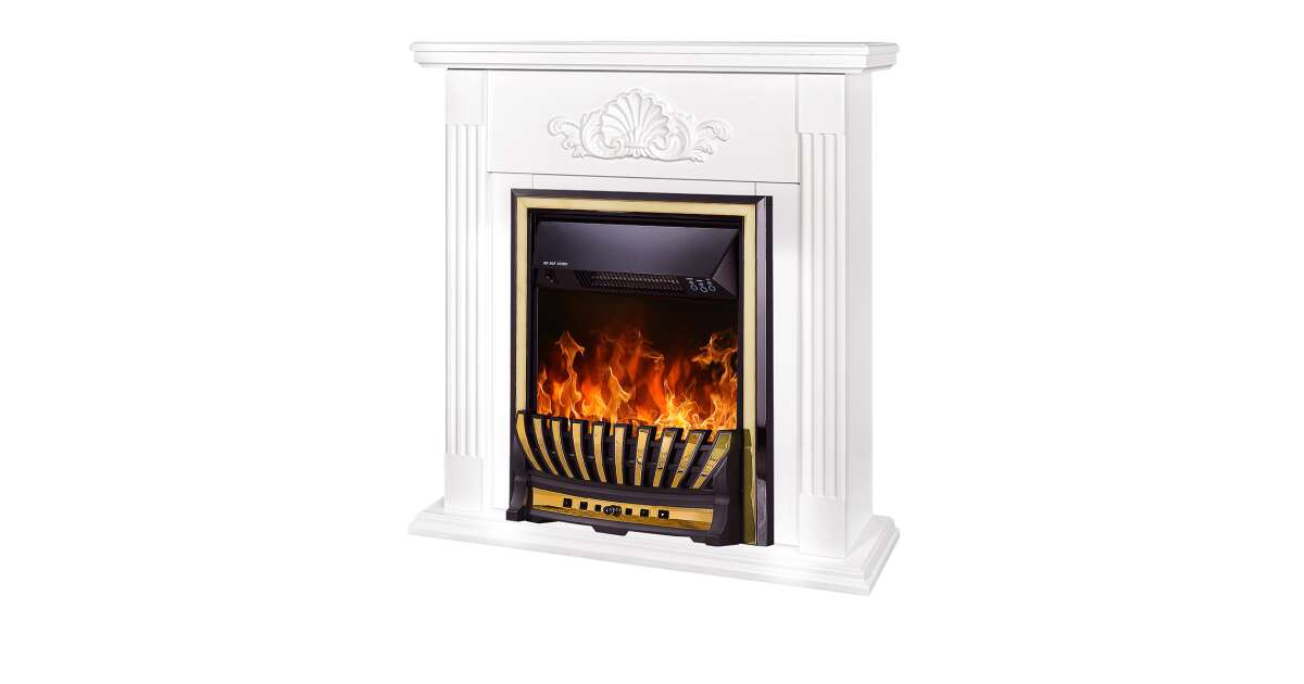 Semineu electric Sorina & Meridian, Art Flame, 900x900x270 mm, 2000W