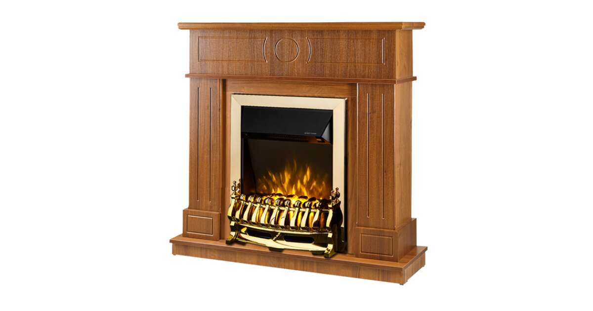 Semineu electric Ambasador nuc & Galileo gold, Art Flame, 1000x1048x300 mm, 2000W