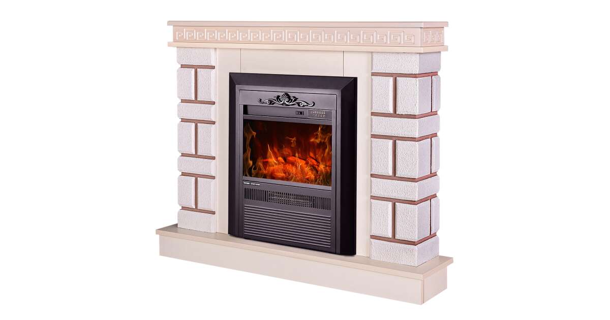 Semineu electric Nazary mini jasmine & Cristina, Art Flame, 874x1080x245 mm, 2000W - 1 | YEO