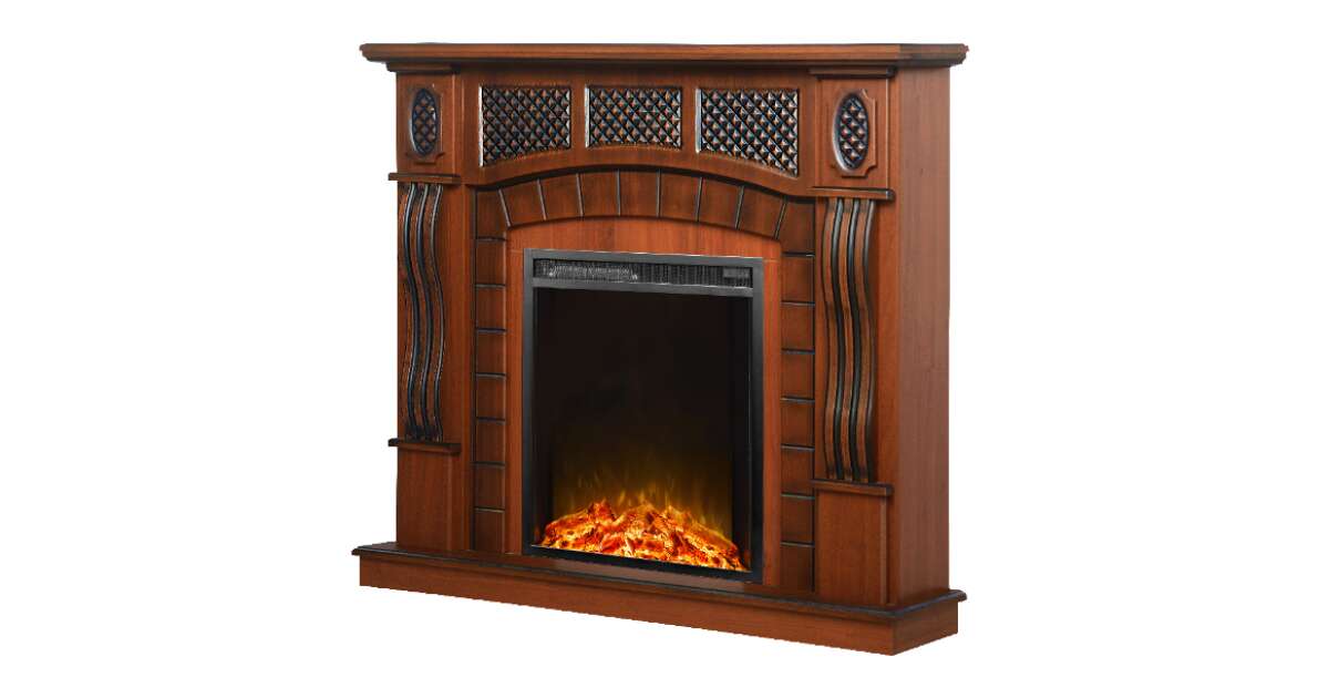 Semineu electric Amsterdam nuc & Miriam, Art Flame, 1120x1150x300 mm, 1500W