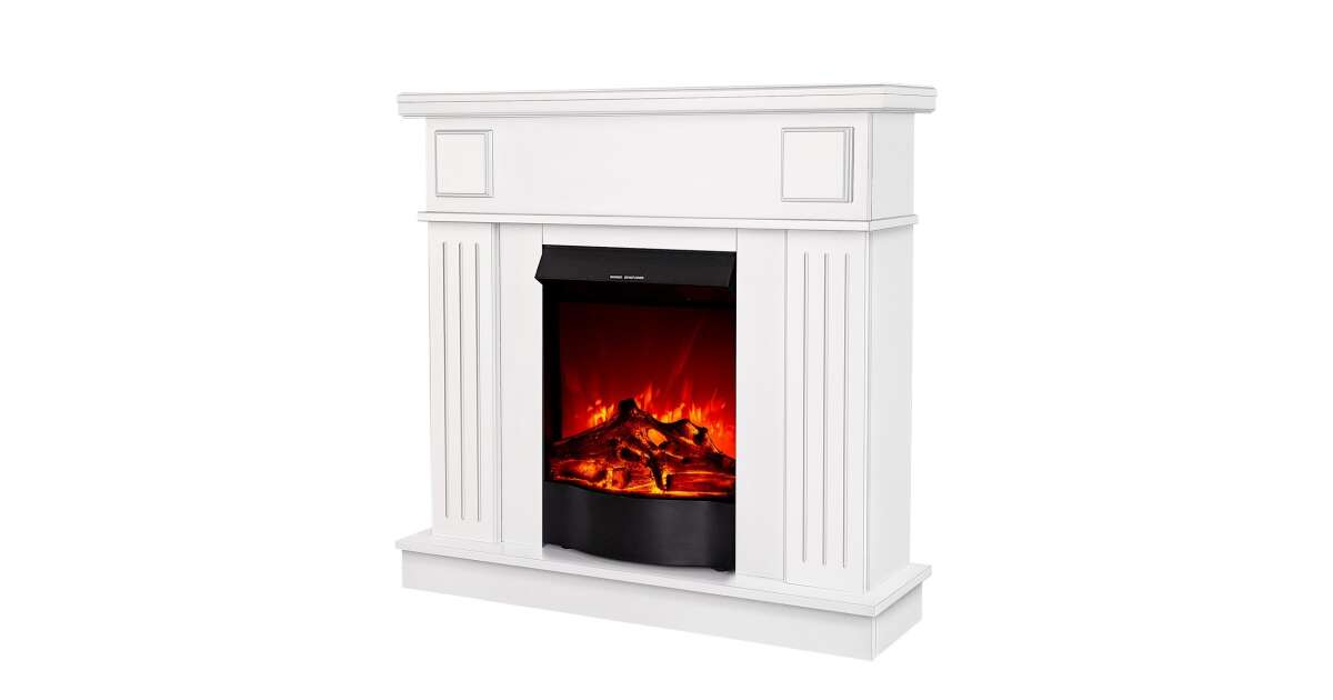 Semineu electric Marina alb & Corsica, Art Flame, 997x1034x270 mm, 1500W