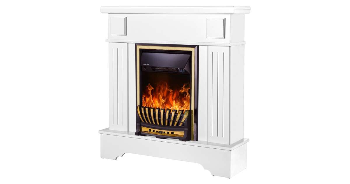 Semineu electric Marina extra & Meridian, Art Flame, 1092x1034x300 mm, 2000W - 1 | YEO