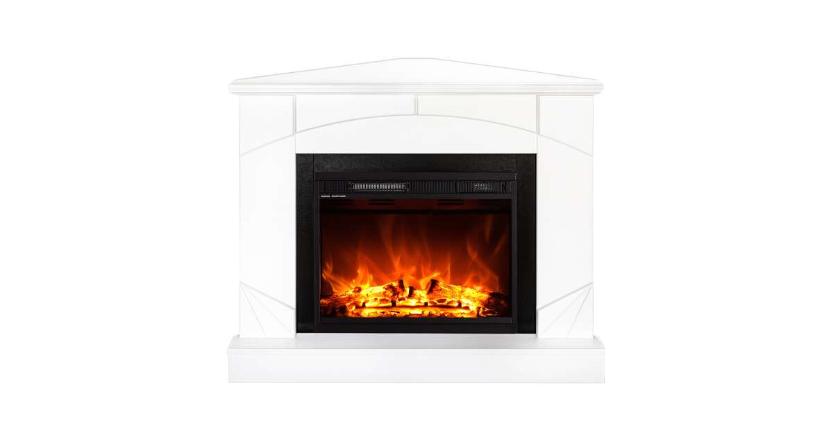 Semineu electric Madeira colț & Lorance color, Art Flame, 850x1060x530 mm, 1500W - 4 | YEO