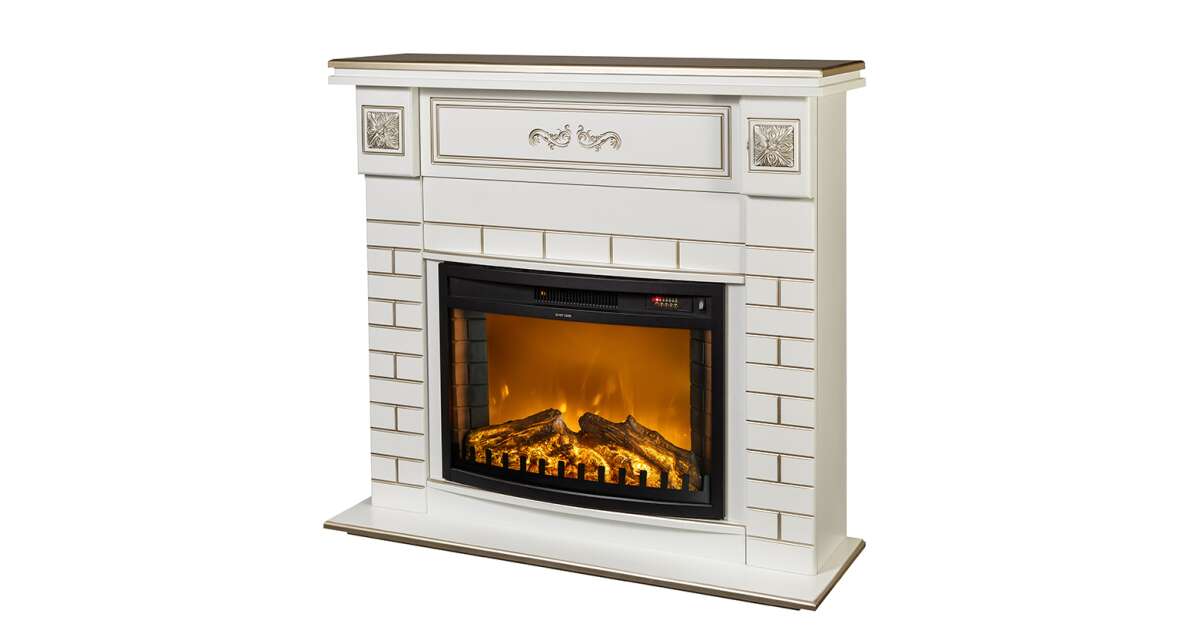 Semineu electric Orion & Zakynthos, Art Flame, 1005x1150x330 mm, 1500W - imagine 5