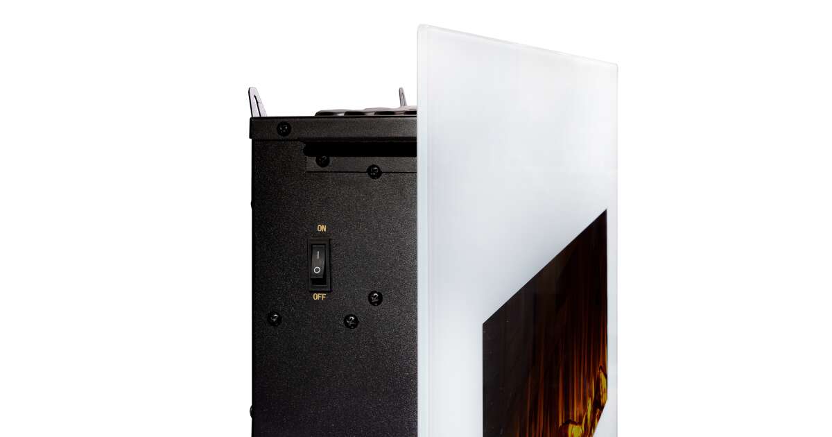 Semineu electric de perete Madrid, 550x1280x140 mm, 1500W