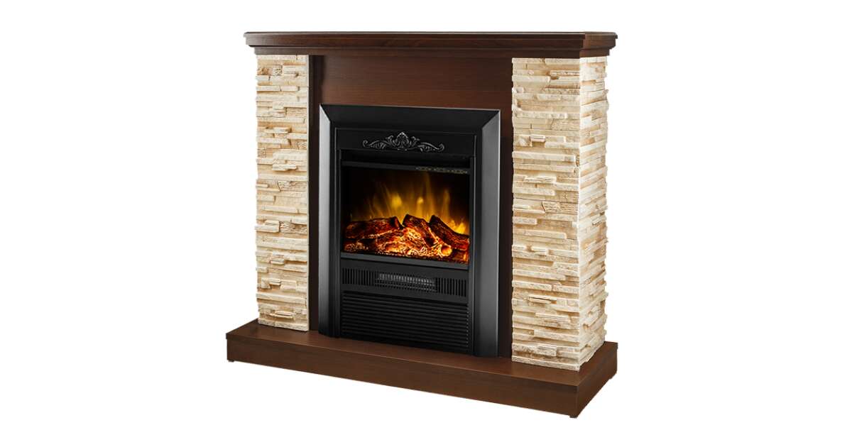 Semineu electric Rock nuc & Cristina, Art Flame, 903x980x300 mm, 2000W - 2 | YEO