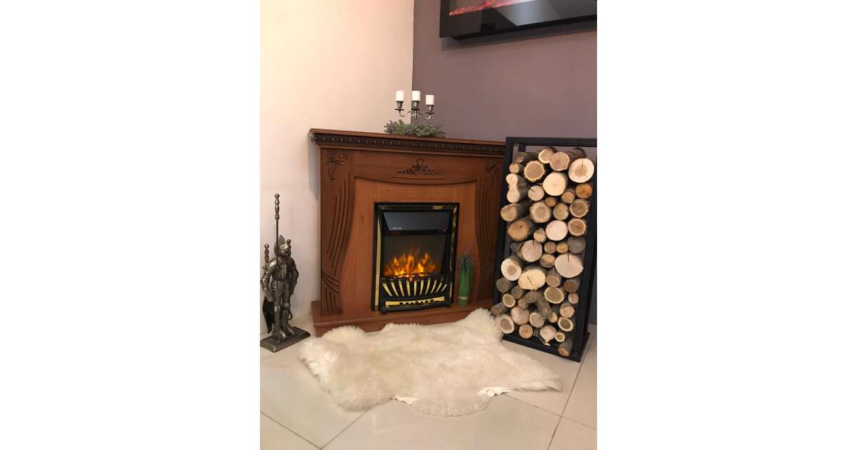 Semineu electric Napoli nuc & Meridian, Art Flame, 1035x1100x300 mm, 2000W - 2 | YEO