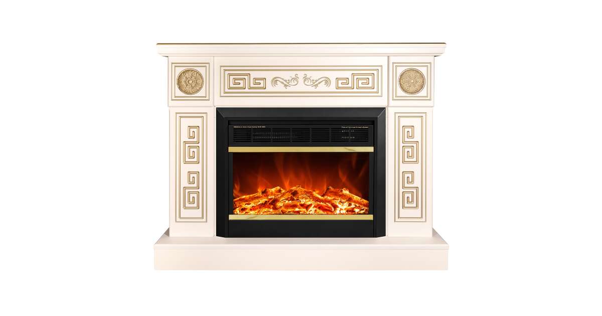 Semineu electric Latifa & Mars, Art Flame, 870x1100x300 mm, 1500W