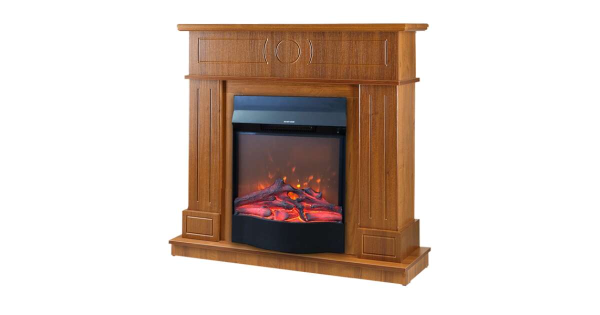 Semineu electric Ambasador nuc & Corsica, Art Flame, 1000x1048x300 mm, 1500W