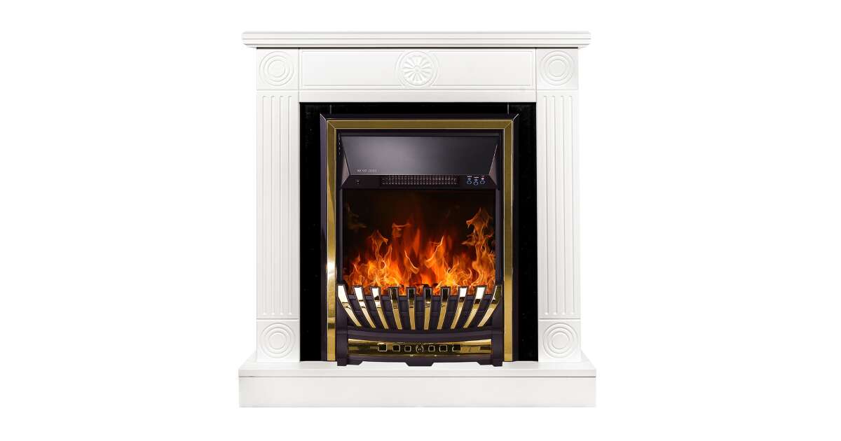 Semineu electric Donald & Meridian, Art Flame, 865x820x250 mm, 2000W