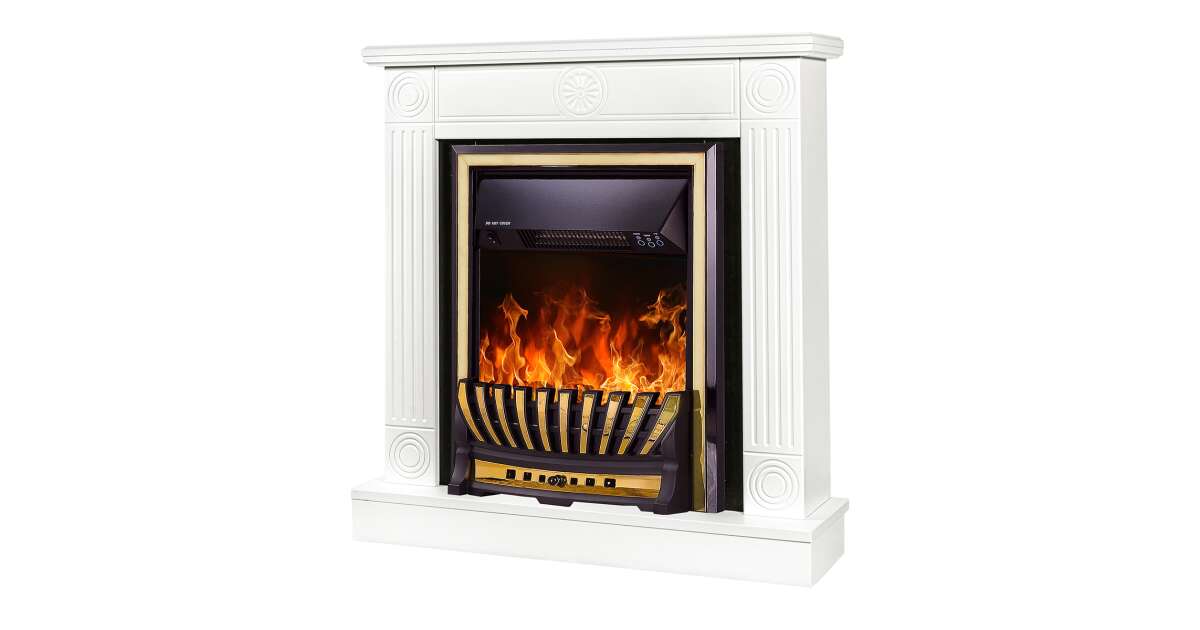 Semineu electric Donald & Meridian, Art Flame, 865x820x250 mm, 2000W - 1 | YEO