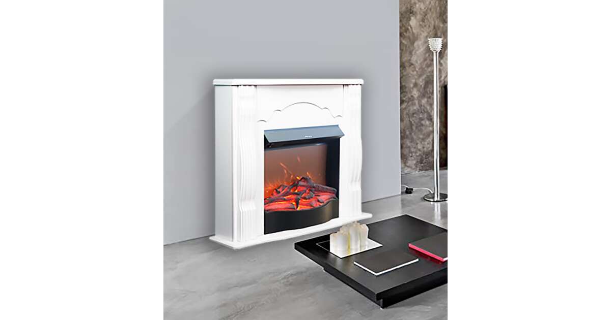 Semineu electric Clasic alb & Corsica, Art Flame, 883x950x300 mm, 1500W - 2 | YEO