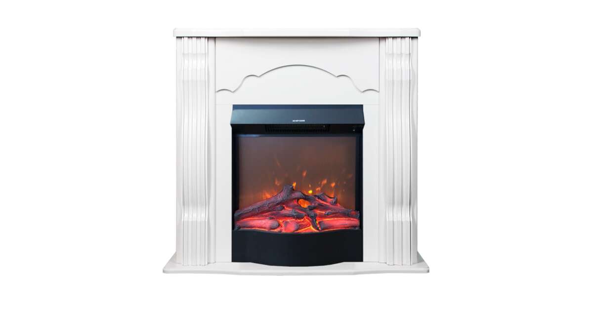 Semineu electric Clasic alb & Corsica, Art Flame, 883x950x300 mm, 1500W - 4 | YEO