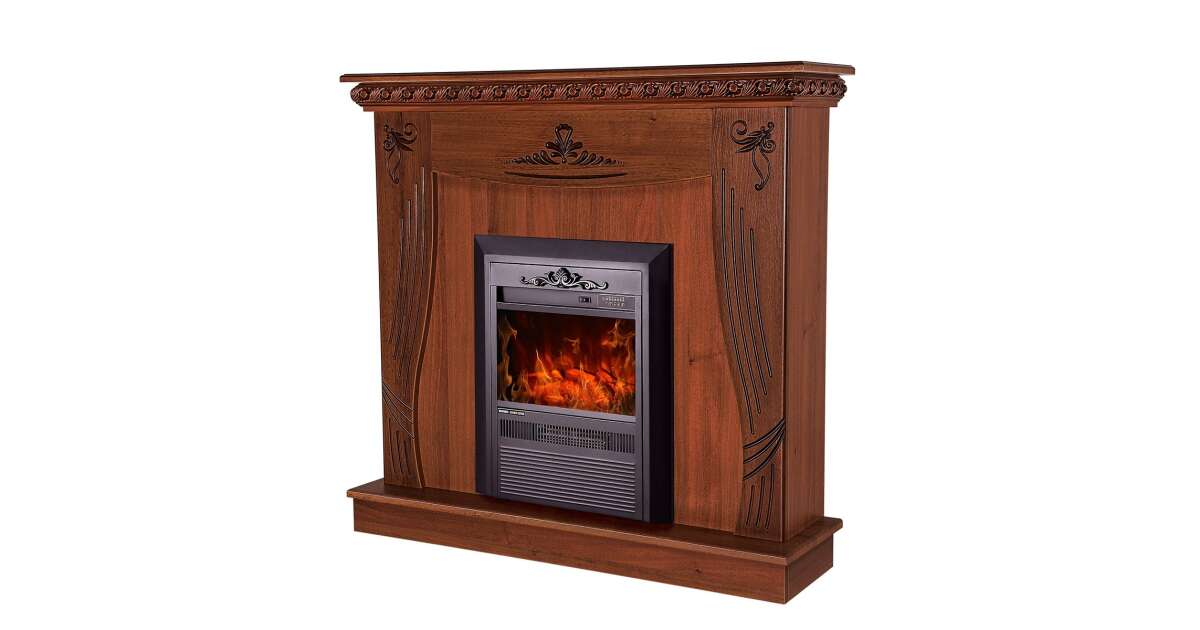 Semineu electric Napoli nuc & Cristina, Art Flame, 1035x1100x300 mm, 2000W