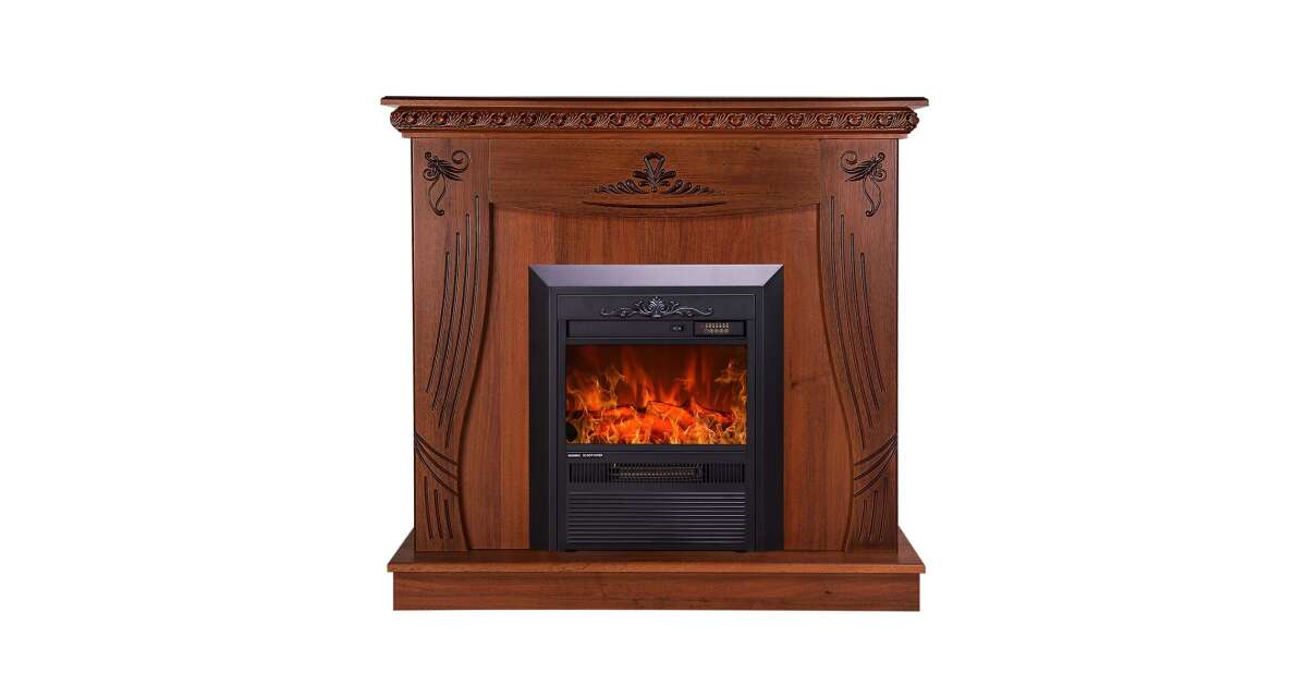 Semineu electric Napoli nuc & Cristina, Art Flame, 1035x1100x300 mm, 2000W - 2 | YEO