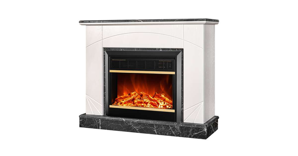 Semineu electric Madeira lux & Mars, Art Flame, 850x1100x270 mm, 1500W