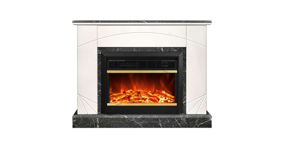 Semineu electric Madeira lux & Mars, Art Flame, 850x1100x270 mm, 1500W - 2 | YEO