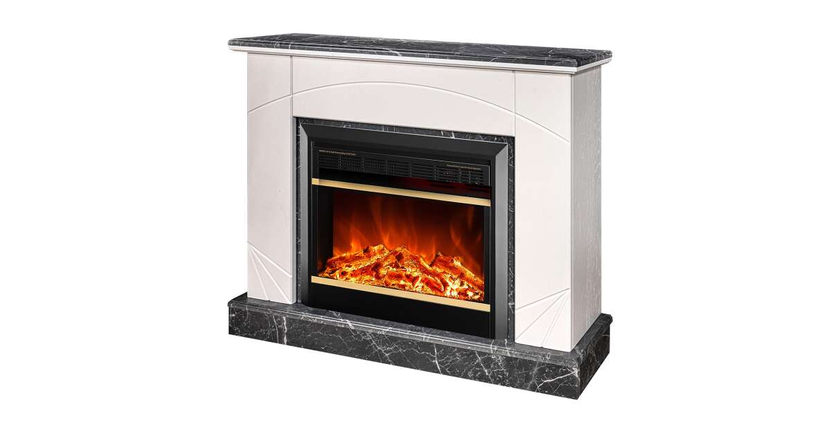 Semineu electric Madeira lux & Mars, Art Flame, 850x1100x270 mm, 1500W
